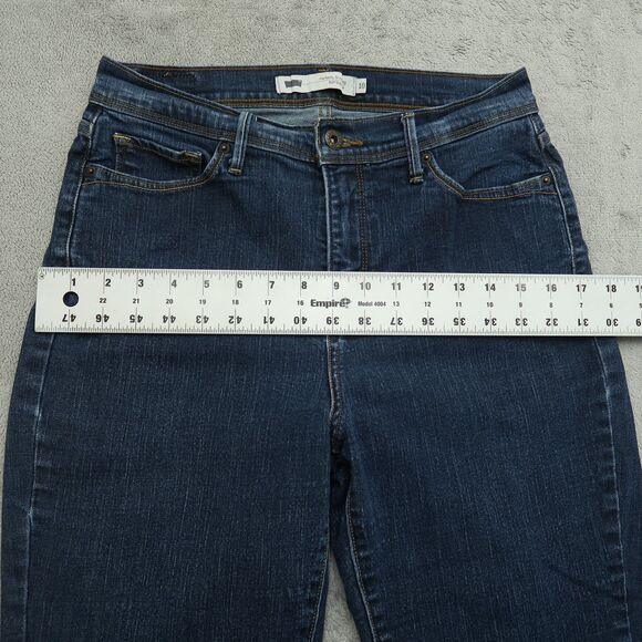 Levi's 512 Jeans Women's Size 10S Blue High-Rise Slimming Bootcut 29" inseam - Picture 9 of 16
